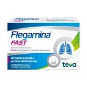 Flegamina Fast 8mg x 20 tabletek ulegających rozpadowi w jamie ustnej