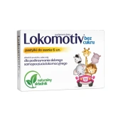 LOKOMOTIV bez cukru x 6 pastylek do ssania