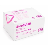 Strzykawka insulinowa 1ml U40 0,4Gx13mm x 100 sztuk