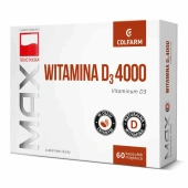 Max Vita D3 4000 x 60 kapsułek miękkich