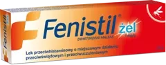 Fenistil żel 30g- krótka data